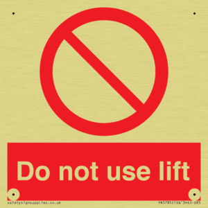 Do not use lift